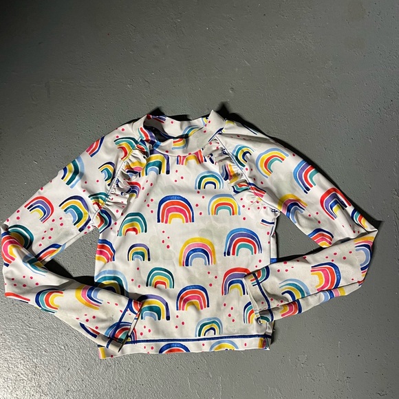 Tucker + Tate Other - Tucker + Tate Rainbow Print Kids Rashguard